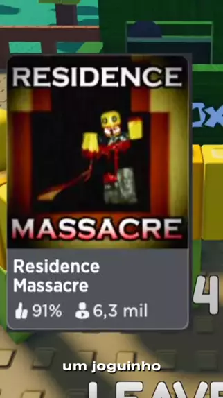 Residence Massacre - Roblox