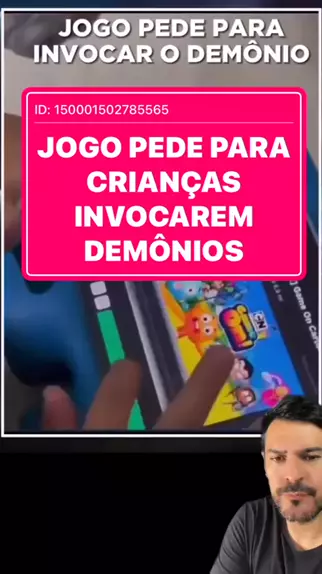 Pai fica chocado com jogo que pede pra criança invocar demônio; assista, Tech