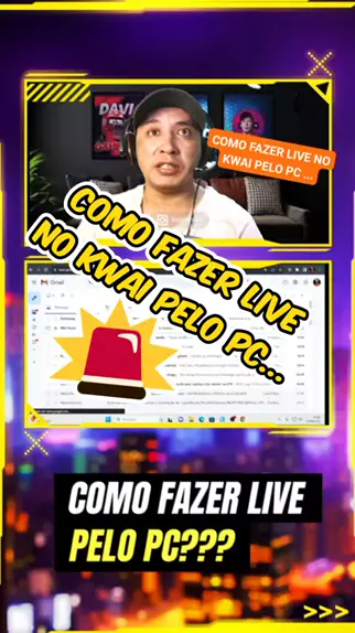 como fazer live de jogos de pc no no kwai