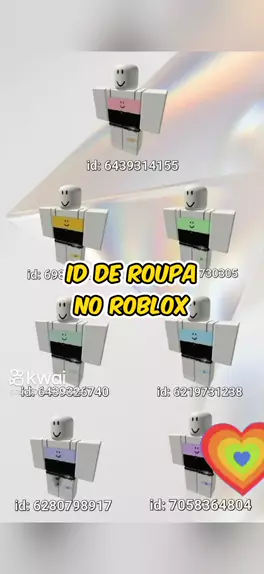 onde colocar os id de roupas no roblox｜Pesquisa do TikTok