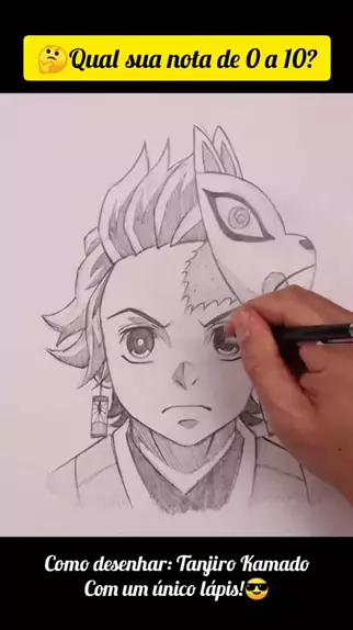 desenhar tanjiro