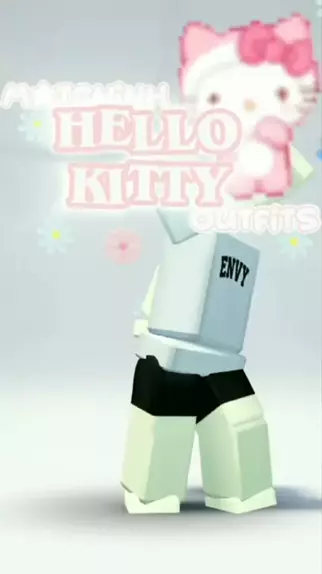 Create meme roblox kitty t-shirts, hello kitty, hello kitty emo