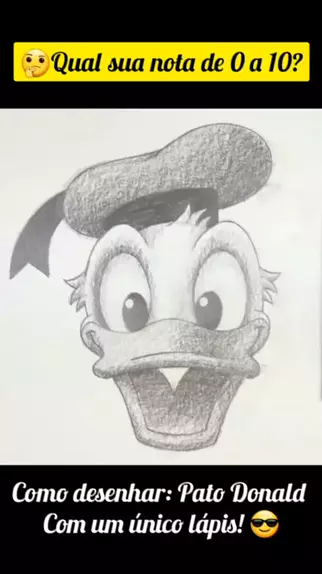 desenho para desenhar do pato donald mandrake