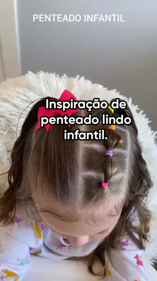 Penteado infantil