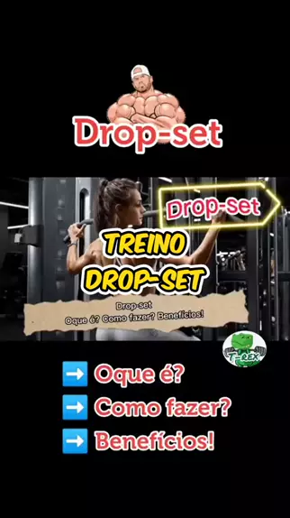 Drop set - Como fazer?