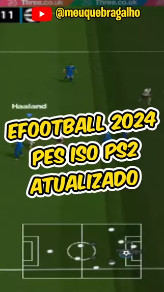 PES 2024 PS2 ISO ATUALIZADO EFOOTBALL ENGLISH VERSION DOWNLOAD 