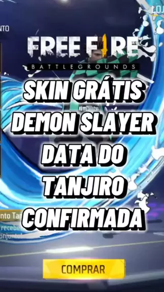 PEGANDO O TANJIRO E NOVO EMOTE!! COMO PEGAR? EVENTO DEMON SLAYER - TORRE DE  TOKENS FREE FIRE 