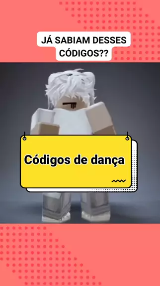 códigos de dança do Roblox