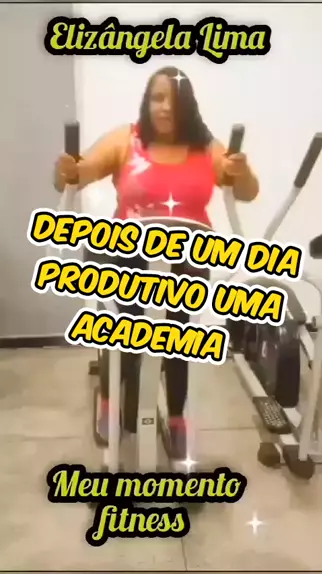 Meu momento fitness! 