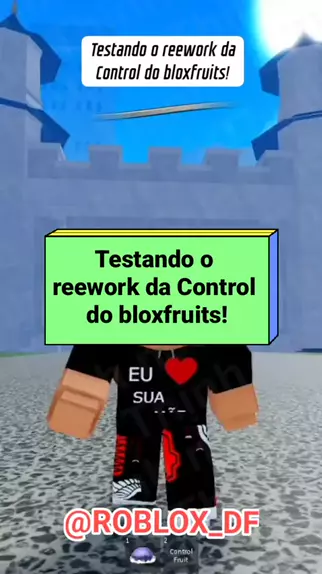 CONTROL ANTES DO REWORK (Blox Fruit) #bloxfruits