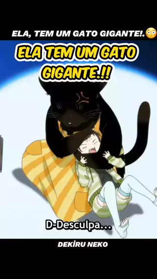 Ela Possui um Gato Gigante Que Faz de Tudo um Pouco - Anime Recap 