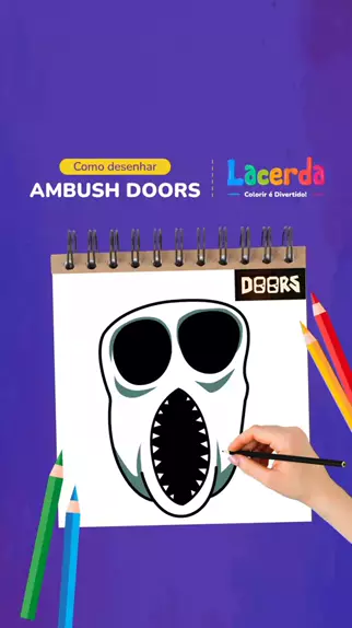 35 ideias de Doors roblox  padrões para desenhar, amigos coloridos, aves  de estimação