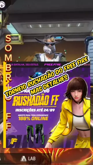 MODO RUSHADÃO!!! RANQUEADA SQUAD NO FREE FIRE 