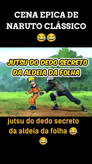 JUTSU DEDO SECRETO DA ALDEIA DA FOLHA #naruto #narutoshippuden