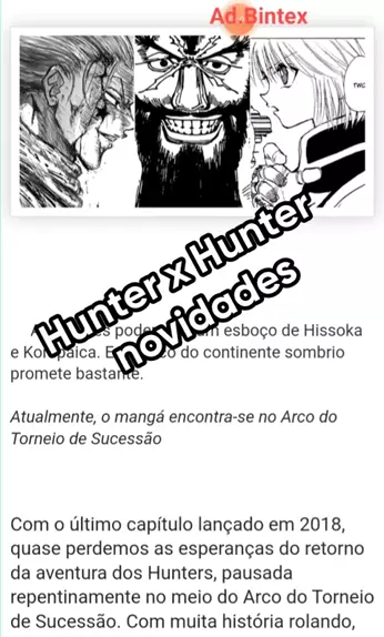 Hunter x Hunter, arco Continente Sombrio!