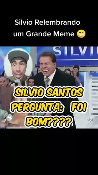 RISADA SILVIO SANTOS RISADA MEME 2021 SILVIO SANTOS RINDO MEME