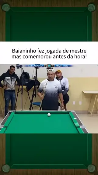 jogo de bilhar baianinho