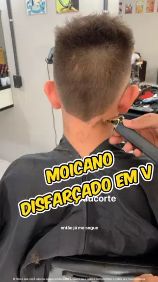 Moicano em V #moicano #disfraces #fy #fypシ #viral