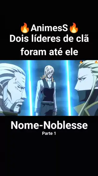 Noblesse. Uma droga que aumenta poder! #noblesse #animes