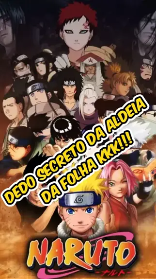 JUTSU DEDO SECRETO DA ALDEIA DA FOLHA #naruto #narutoshippuden