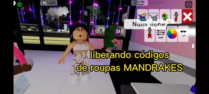 ids de roupas, acessórios,cabelos no Brookhaven versão: Mandrake #roblox  #robux em 2023