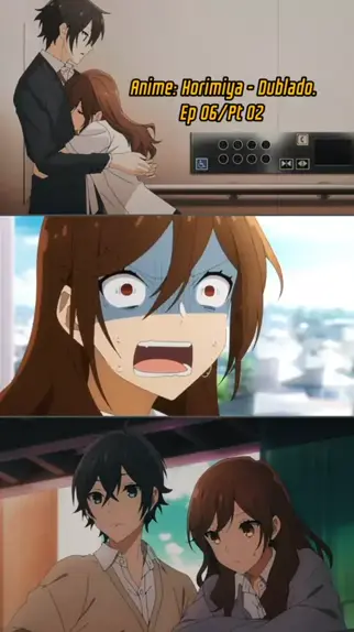 horimiya dublado anime beijo