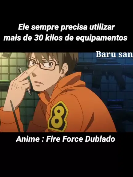 anime dublado fire force completo