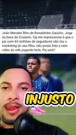 O filho de RONALDINHOGAÚCHO é tão bom quanto o PAI? #ronaldinhogaucho