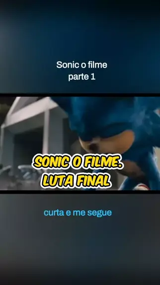 SONIC 1 - Trailer Original (sonic feio) dublado