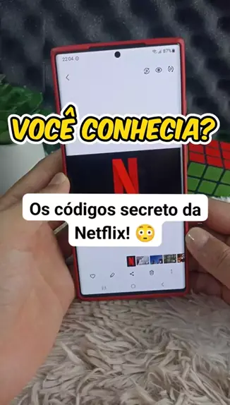 Digite esses códigos na pesquisa e veja o que aparece! #dicas #netflix