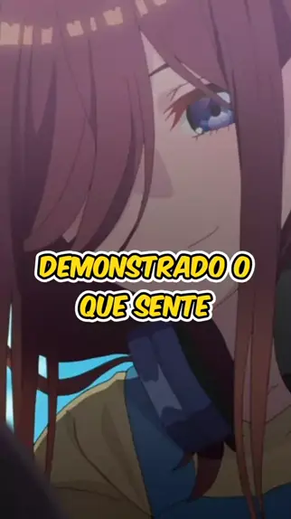 Anime: Gotoubun no hanayome  Citações de filmes, Anime, Memes de anime