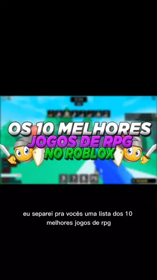 melhores jogos rpg do roblox