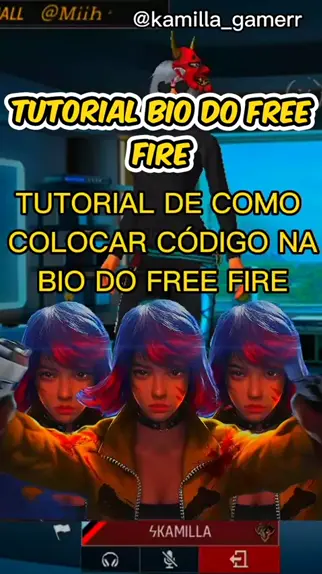 ff #garenaff códigos de Bio para usar no free fire