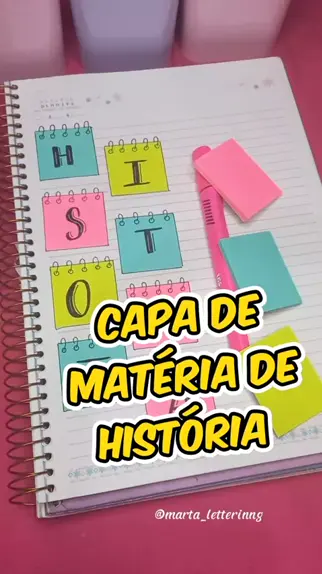 IDEIA DE CAPA DE MATÉRIA #shorts 