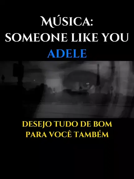 Adele - Someone Like You (Tradução/Legendado) 