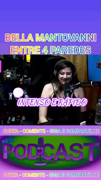 Intenso e rápido: Bella Mantovanni gosta de sexo longo
