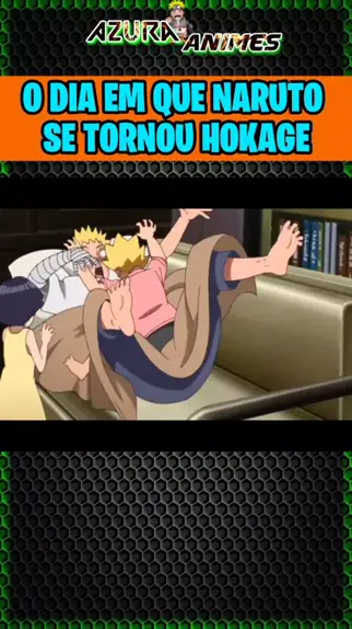 O dia em que Naruto virou hokage