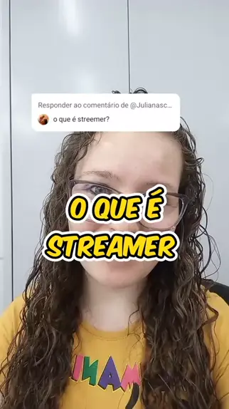 O que é streamer no kwai #tatiexplica 