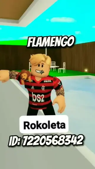 IDS DE ROUPAS DO FLAMENGO PARA USAR NO BROOKHAVEN ❤️🖤#roblox