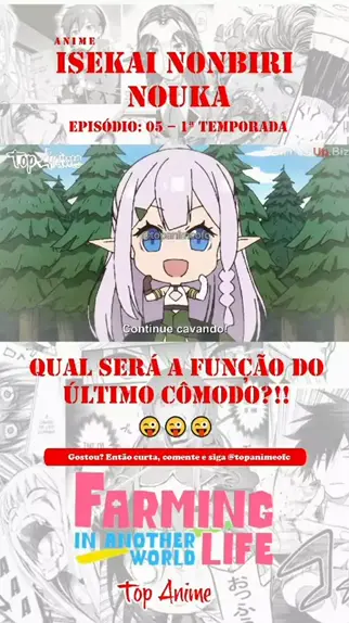 isekai nonbiri nouka 1 temporada dublado em português