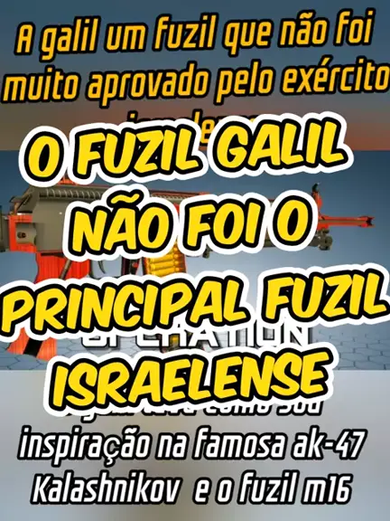 fuzil israelense ak 47