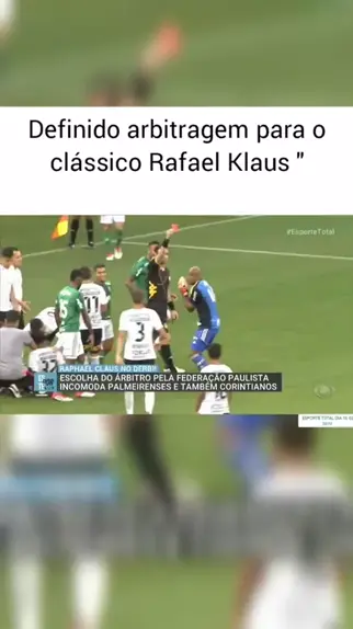 Rafael Claus Árbitro do jogo botafogo × flamengo #flamengo