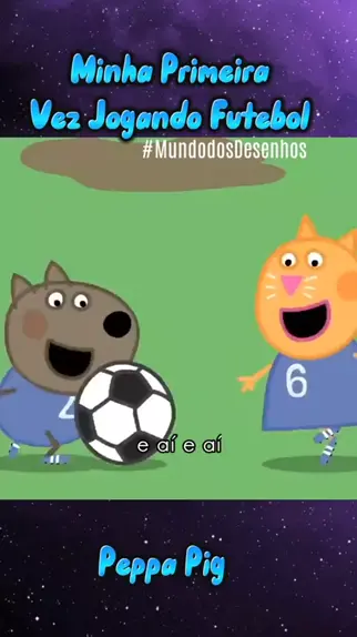 Peppa Pig Futebol em COQUINHOS