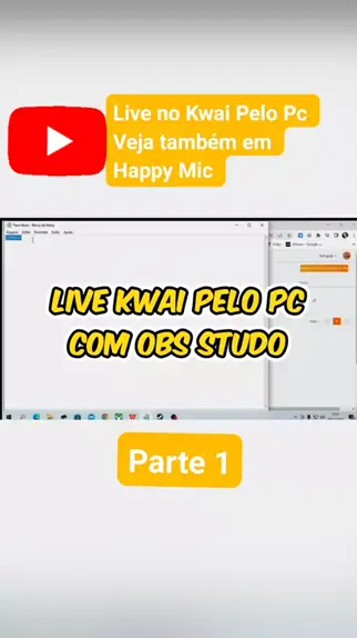 live pelo pc no kwai