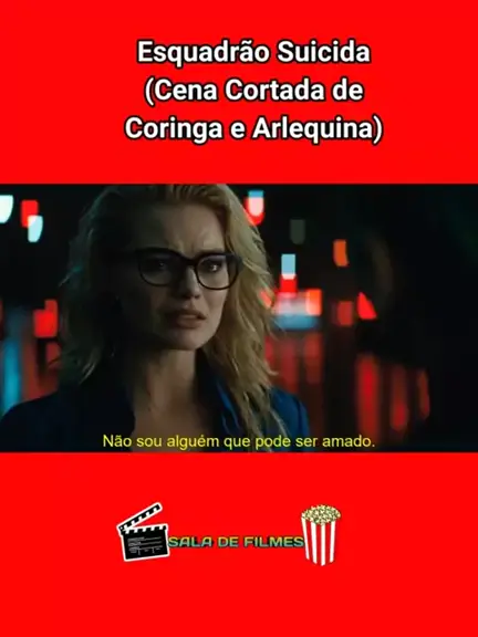 Esquadrão Suicida Cena Cortada de Coringa e Arlequina filmes Cenas