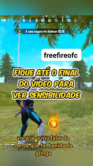 ELE ME REVELOU A MELHOR SENSI PARA FREEFIRE 😳/SENSI DA GRINGA#sensibi