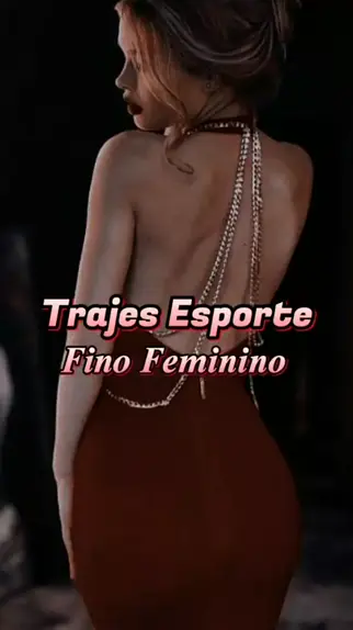 Traje esporte fino para store festa de quinze anos feminino