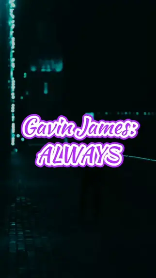 Letra da música Always de Gavin James