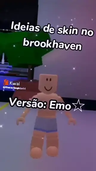 ideias de skin emo no brookhaven