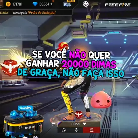 Como ganhar diamantes no Free Fire de graça